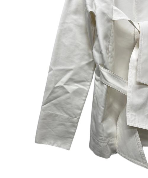 CELINE（セリーヌ）CELINE (セリーヌ) デザインジャケット ホワイト サイズ:３４の古着・服飾アイテム