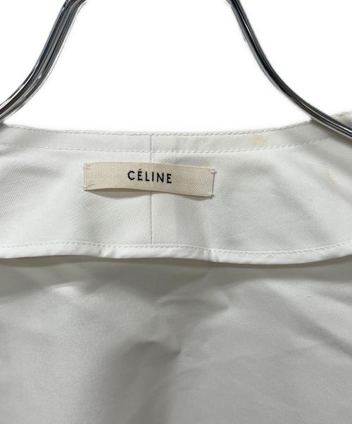 CELINE（セリーヌ）CELINE (セリーヌ) デザインジャケット ホワイト サイズ:３４の古着・服飾アイテム