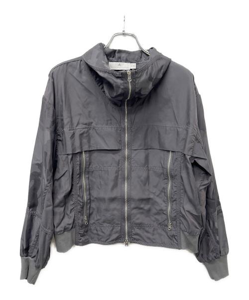 adidas（アディダス）adidas (アディダス) STELLA McCARTNEY (ステラマッカートニー) ジップブルゾン グレー サイズ:ＸＳの古着・服飾アイテム