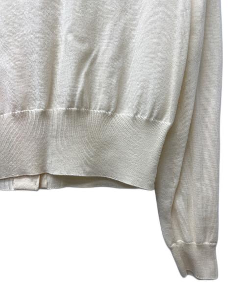VALENTINO（ヴァレンティノ）VALENTINO (ヴァレンティノ) 薄手カーディガン ベージュ サイズ:Ｓの古着・服飾アイテム