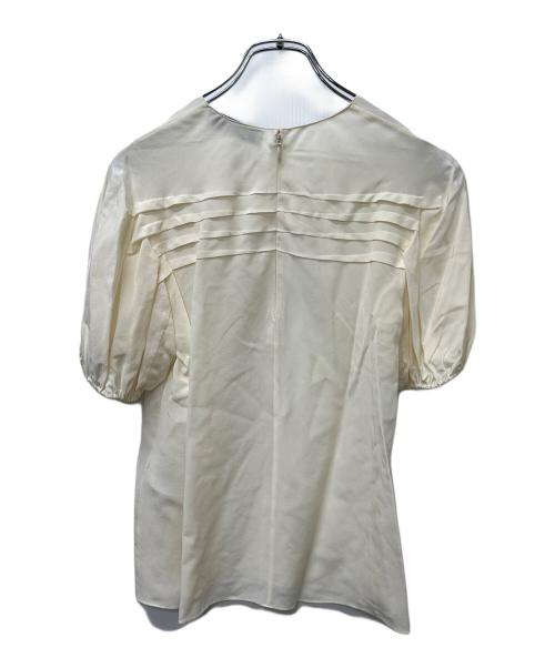 VALENTINO（ヴァレンティノ）VALENTINO (ヴァレンティノ) 半袖ブラウス ベージュ サイズ:３８の古着・服飾アイテム