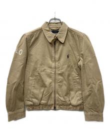 POLO RALPH LAUREN（ポロ・ラルフローレン）の古着「スイングトップ」｜ベージュ
