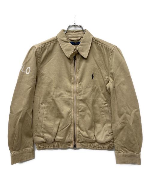 POLO RALPH LAUREN（ポロ・ラルフローレン）POLO RALPH LAUREN (ポロ・ラルフローレン) スイングトップ ベージュ サイズ:ＸＳの古着・服飾アイテム