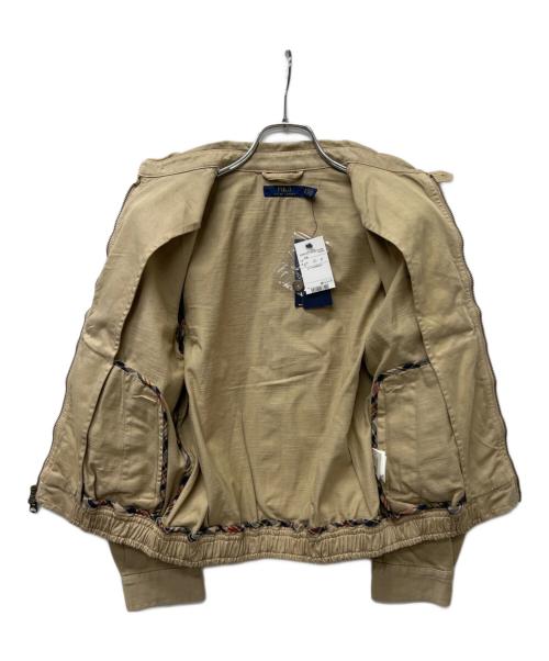 POLO RALPH LAUREN（ポロ・ラルフローレン）POLO RALPH LAUREN (ポロ・ラルフローレン) スイングトップ ベージュ サイズ:ＸＳの古着・服飾アイテム