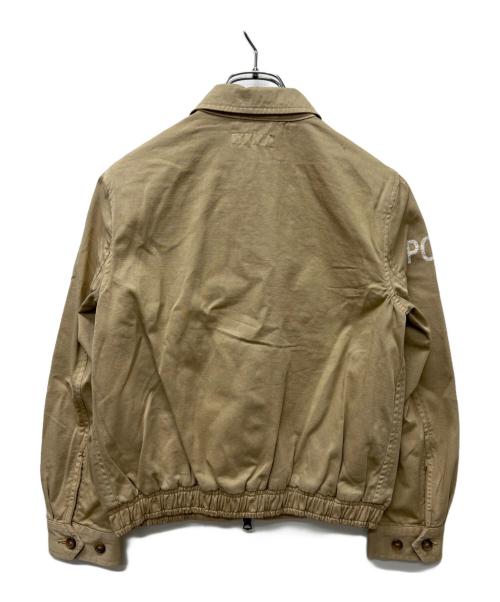 POLO RALPH LAUREN（ポロ・ラルフローレン）POLO RALPH LAUREN (ポロ・ラルフローレン) スイングトップ ベージュ サイズ:ＸＳの古着・服飾アイテム