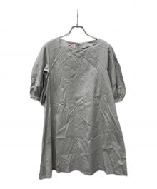 PRADA（プラダ）の古着「半袖ワンピース」｜グレー