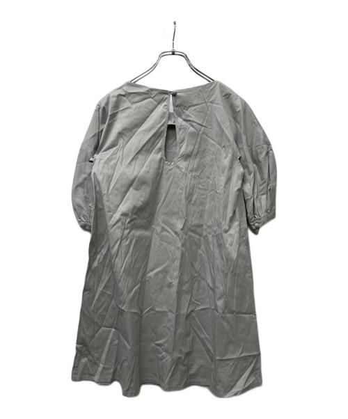 PRADA（プラダ）PRADA (プラダ) 半袖ワンピース グレー サイズ:３８の古着・服飾アイテム