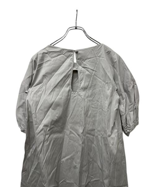 PRADA（プラダ）PRADA (プラダ) 半袖ワンピース グレー サイズ:３８の古着・服飾アイテム