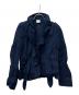 RED VALENTINO（レッドヴァレンティノ）の古着「フリルジャケット」｜ネイビー