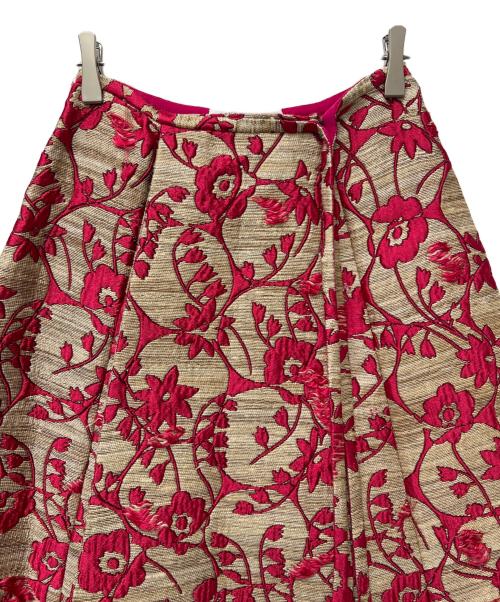 VALENTINO（ヴァレンティノ）VALENTINO (ヴァレンティノ) ツイード巻きスカート ピンクベージュ サイズ:３６の古着・服飾アイテム