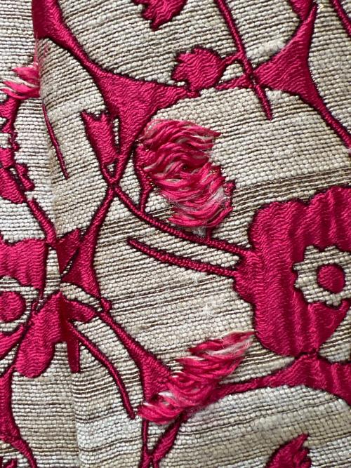 VALENTINO（ヴァレンティノ）VALENTINO (ヴァレンティノ) ツイード巻きスカート ピンクベージュ サイズ:３６の古着・服飾アイテム
