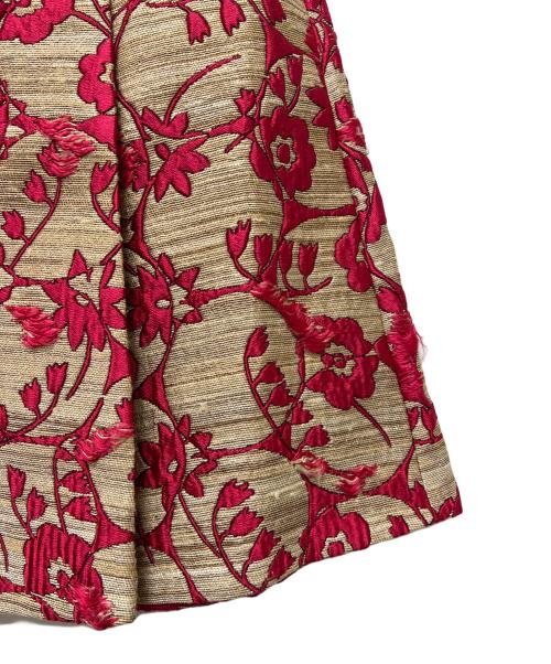 VALENTINO（ヴァレンティノ）VALENTINO (ヴァレンティノ) ツイード巻きスカート ピンクベージュ サイズ:３６の古着・服飾アイテム