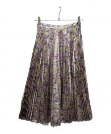 STELLA McCARTNEY（ステラマッカートニー）の古着「プリーツスカート」｜パープル×ピンク