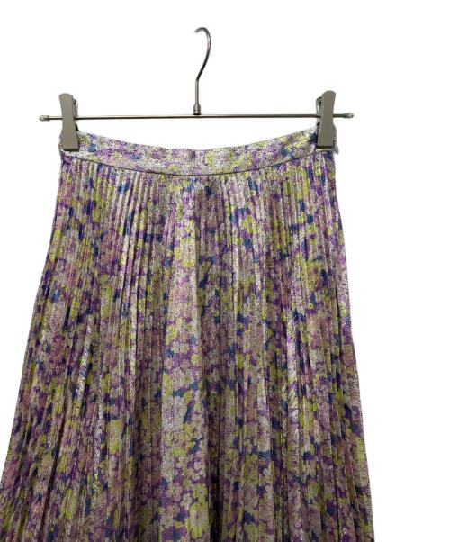 STELLA McCARTNEY（ステラマッカートニー）STELLA McCARTNEY (ステラマッカートニー) プリーツスカート パープル×ピンク サイズ:３４の古着・服飾アイテム