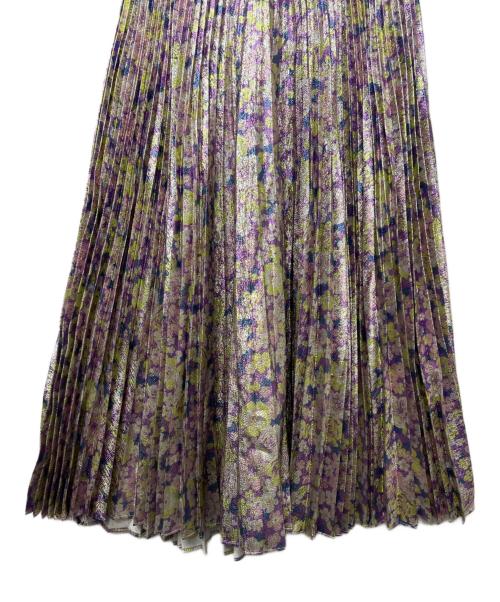 STELLA McCARTNEY（ステラマッカートニー）STELLA McCARTNEY (ステラマッカートニー) プリーツスカート パープル×ピンク サイズ:３４の古着・服飾アイテム