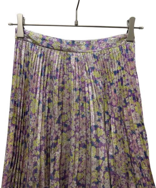 STELLA McCARTNEY（ステラマッカートニー）STELLA McCARTNEY (ステラマッカートニー) プリーツスカート パープル×ピンク サイズ:３４の古着・服飾アイテム