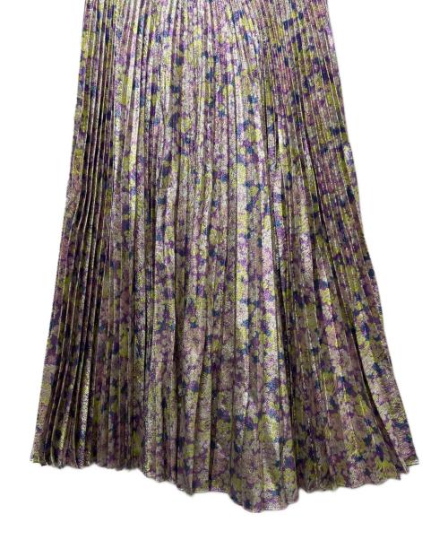 STELLA McCARTNEY（ステラマッカートニー）STELLA McCARTNEY (ステラマッカートニー) プリーツスカート パープル×ピンク サイズ:３４の古着・服飾アイテム