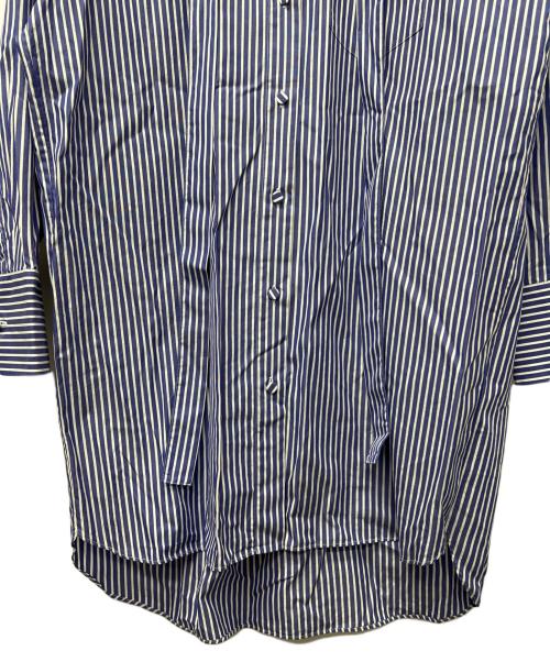 VALENTINO（ヴァレンティノ）VALENTINO (ヴァレンティノ) 長袖シャツ ブルー×ホワイト サイズ:３６の古着・服飾アイテム
