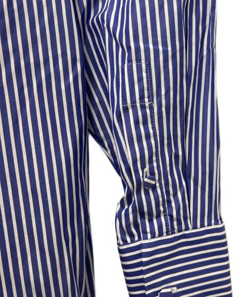 VALENTINO（ヴァレンティノ）VALENTINO (ヴァレンティノ) 長袖シャツ ブルー×ホワイト サイズ:３６の古着・服飾アイテム