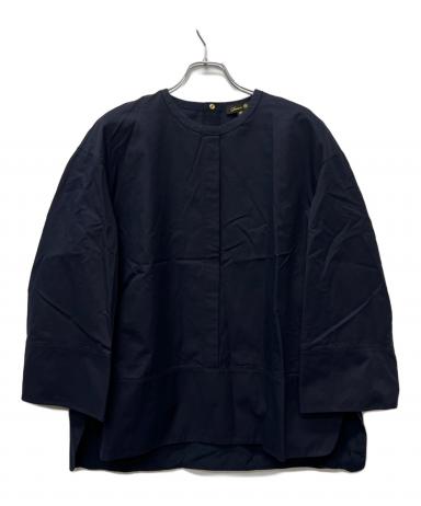 中古・古着通販】DRAWER (ドゥロワー) コットンドビーノーカラー