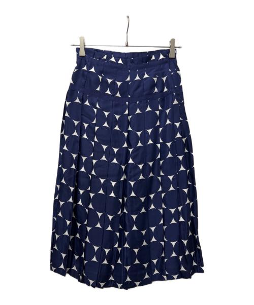 DRAWER（ドゥロワー）DRAWER (ドゥロワー) スカート ネイビー×ホワイト サイズ:３６の古着・服飾アイテム