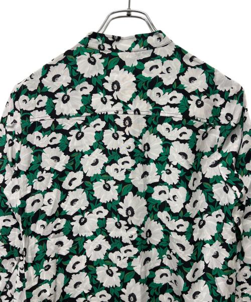 STELLA McCARTNEY（ステラマッカートニー）STELLA McCARTNEY (ステラマッカートニー) 長袖ブラウス グリーン×ホワイト サイズ:３６の古着・服飾アイテム
