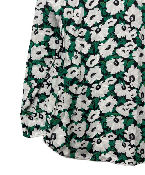 STELLA McCARTNEY（ステラマッカートニー）STELLA McCARTNEY (ステラマッカートニー) 長袖ブラウス グリーン×ホワイト サイズ:３６の古着・服飾アイテム