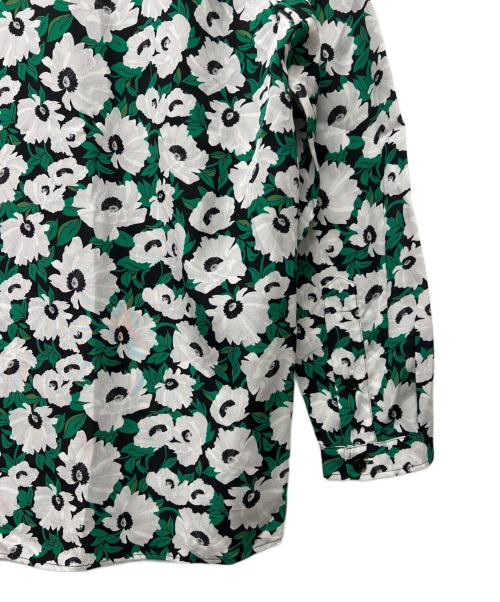 STELLA McCARTNEY（ステラマッカートニー）STELLA McCARTNEY (ステラマッカートニー) 長袖ブラウス グリーン×ホワイト サイズ:３６の古着・服飾アイテム