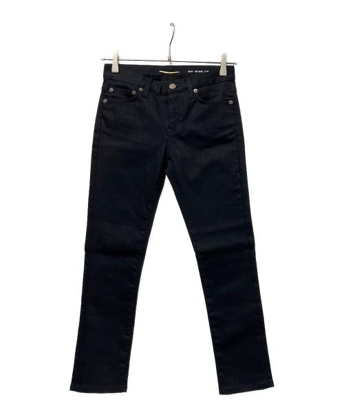 Saint Laurent Paris（サンローランパリ）Saint Laurent Paris (サンローランパリ) デニムパンツ ブラック サイズ:２４の古着・服飾アイテム
