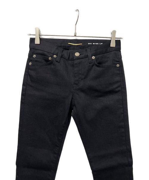 Saint Laurent Paris（サンローランパリ）Saint Laurent Paris (サンローランパリ) デニムパンツ ブラック サイズ:２４の古着・服飾アイテム