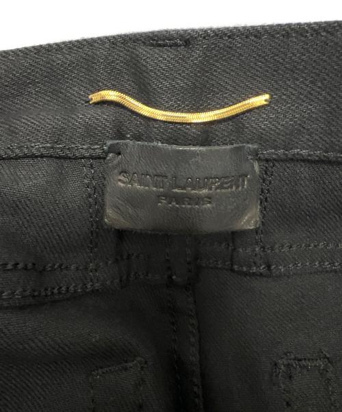 Saint Laurent Paris（サンローランパリ）Saint Laurent Paris (サンローランパリ) デニムパンツ ブラック サイズ:２４の古着・服飾アイテム