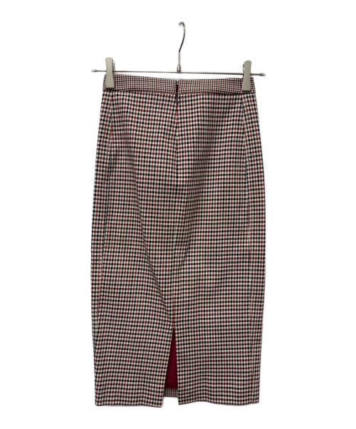 STELLA McCARTNEY（ステラマッカートニー）STELLA McCARTNEY (ステラマッカートニー) タイトスカート ベージュ×レッド サイズ:３４の古着・服飾アイテム