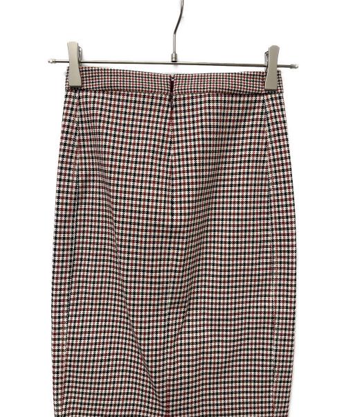 STELLA McCARTNEY（ステラマッカートニー）STELLA McCARTNEY (ステラマッカートニー) タイトスカート ベージュ×レッド サイズ:３４の古着・服飾アイテム