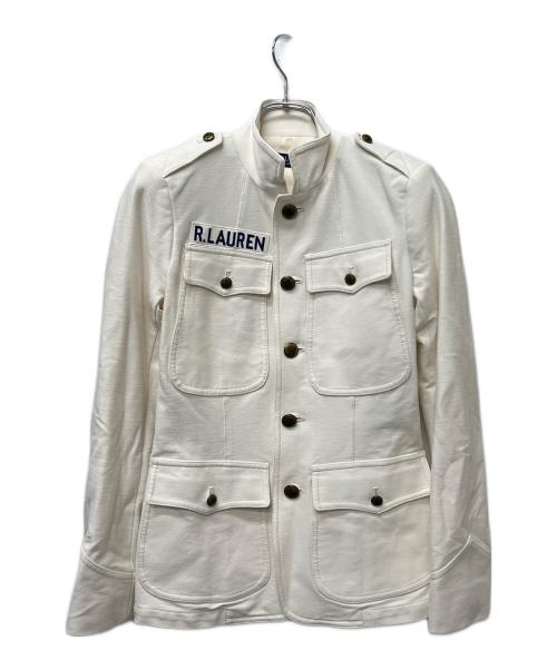 POLO RALPH LAUREN（ポロ・ラルフローレン）POLO RALPH LAUREN (ポロ・ラルフローレン) 金ボタンジャケット アイボリー サイズ:０の古着・服飾アイテム