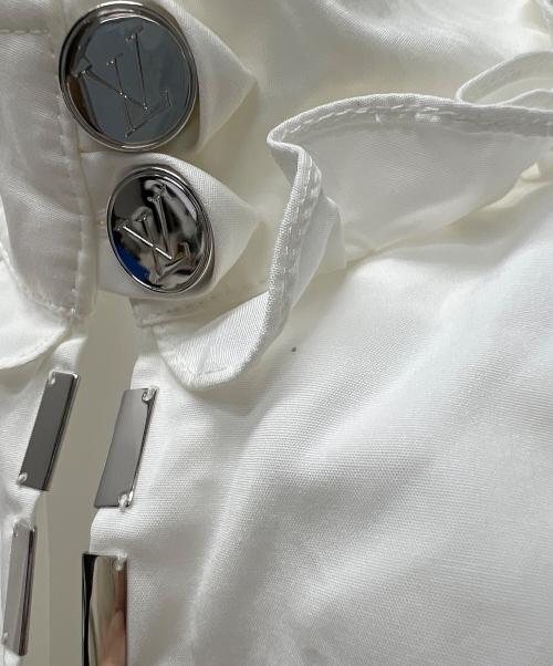 LOUIS VUITTON（ルイ ヴィトン）LOUIS VUITTON (ルイ ヴィトン) ノースリーブブラウス ホワイト サイズ:３４の古着・服飾アイテム