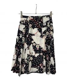 VALENTINO（ヴァレンティノ）の古着「スカート」｜ブラック