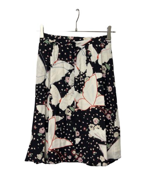 VALENTINO（ヴァレンティノ）VALENTINO (ヴァレンティノ) スカート ブラック サイズ:38の古着・服飾アイテム