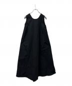 AK+1エーケーワン）の古着「ノースリーブ・キャミソールワンピース」｜ブラック