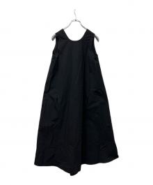 AK+1（エーケーワン）の古着「ノースリーブ・キャミソールワンピース」｜ブラック