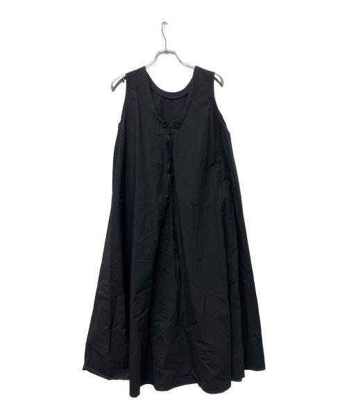 AK+1（エーケーワン）AK+1 (エーケーワン) ノースリーブ・キャミソールワンピース ブラック サイズ:３６の古着・服飾アイテム