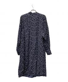 J&M DAVIDSON（ジェイ＆エム デヴィッドソン）の古着「長袖ワンピース」｜ネイビー×ホワイト