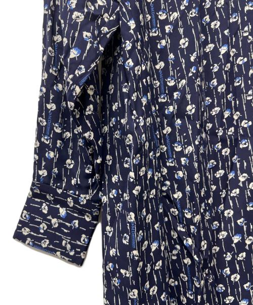 J&M DAVIDSON（ジェイ＆エム デヴィッドソン）J&M DAVIDSON (ジェイ＆エム デヴィッドソン) 長袖ワンピース ネイビー×ホワイト サイズ:６の古着・服飾アイテム