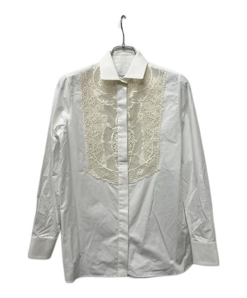VALENTINO（ヴァレンティノ）VALENTINO (ヴァレンティノ) 長袖シャツ ホワイト サイズ:３８の古着・服飾アイテム