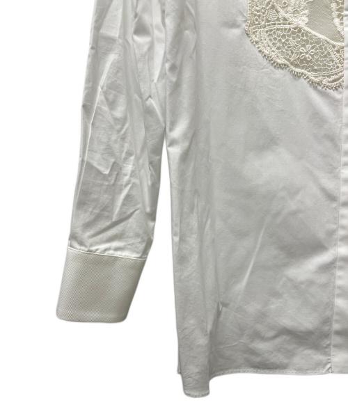 VALENTINO（ヴァレンティノ）VALENTINO (ヴァレンティノ) 長袖シャツ ホワイト サイズ:３８の古着・服飾アイテム