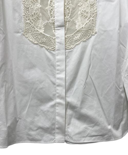 VALENTINO（ヴァレンティノ）VALENTINO (ヴァレンティノ) 長袖シャツ ホワイト サイズ:３８の古着・服飾アイテム