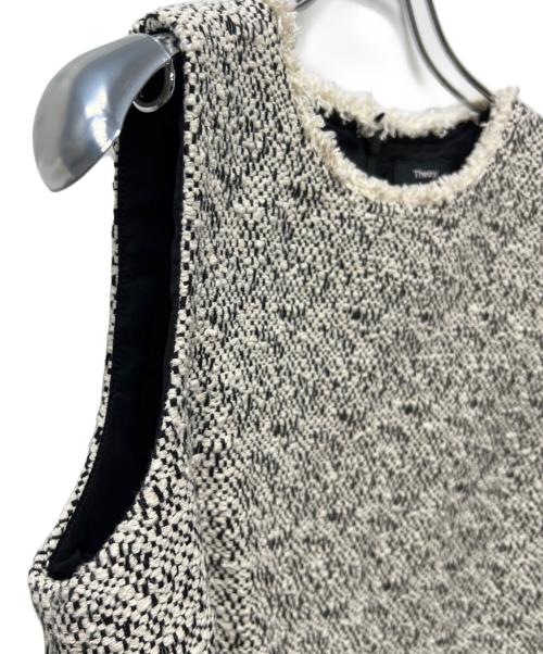 theory（セオリー）theory (セオリー) セットアップ ホワイト×ブラック サイズ:Pの古着・服飾アイテム