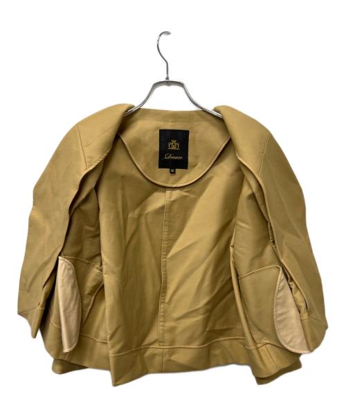 DRAWER（ドゥロワー）Drawer (ドゥロワー) ドロップショルダージャケット ベージュ サイズ:３６の古着・服飾アイテム