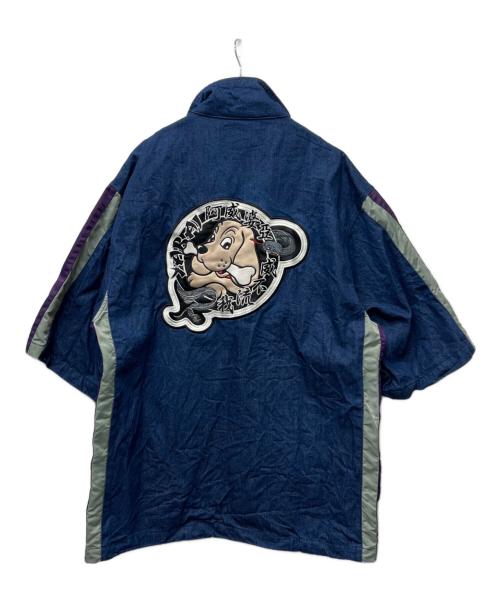 GALFY（ガルフィー）GALFY (ガルフィー) 半袖シャツ インディゴ サイズ:大型犬の古着・服飾アイテム