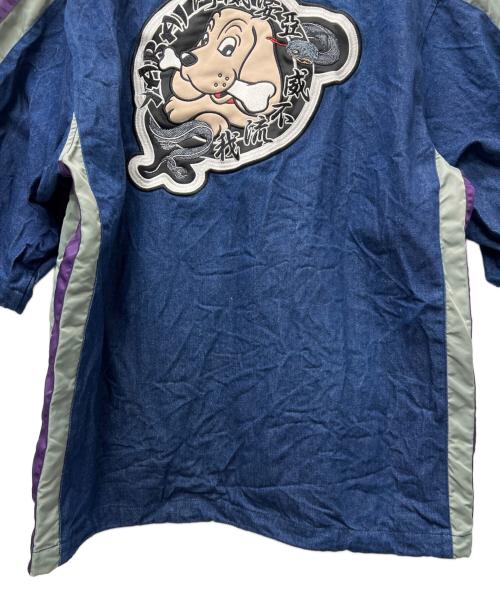 GALFY（ガルフィー）GALFY (ガルフィー) 半袖シャツ インディゴ サイズ:大型犬の古着・服飾アイテム