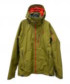 Patagoniaパタゴニア）の古着「パウダーボウルジャケット」｜グリーン×レッド